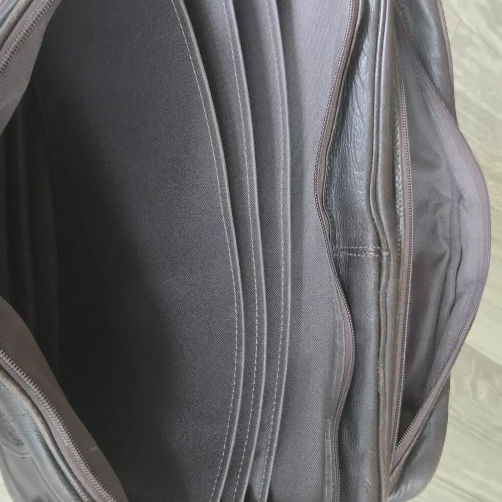 Canyon Outback Leather Goods Briefcase Brown messenger-style hand-assembled